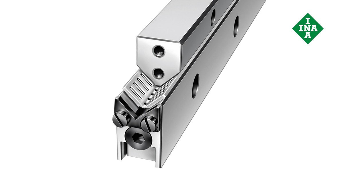 Guide lineari Schaeffler: guide M / V con gabbia piana angolare