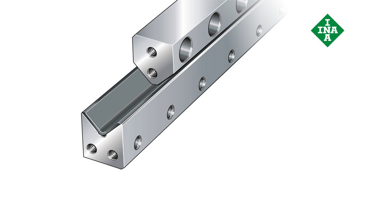 Guide lineari Schaeffler: guide M con rivestimento antifrizione e guide V